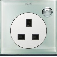 13A 3 Pin Flat Switched Socket with LED indicator